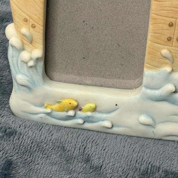 PHOTO FRAME Harvest Moon Noah's Ark~ for 3 Pictures Nursery Tabletop Decor 741 - Picture 6 of 16